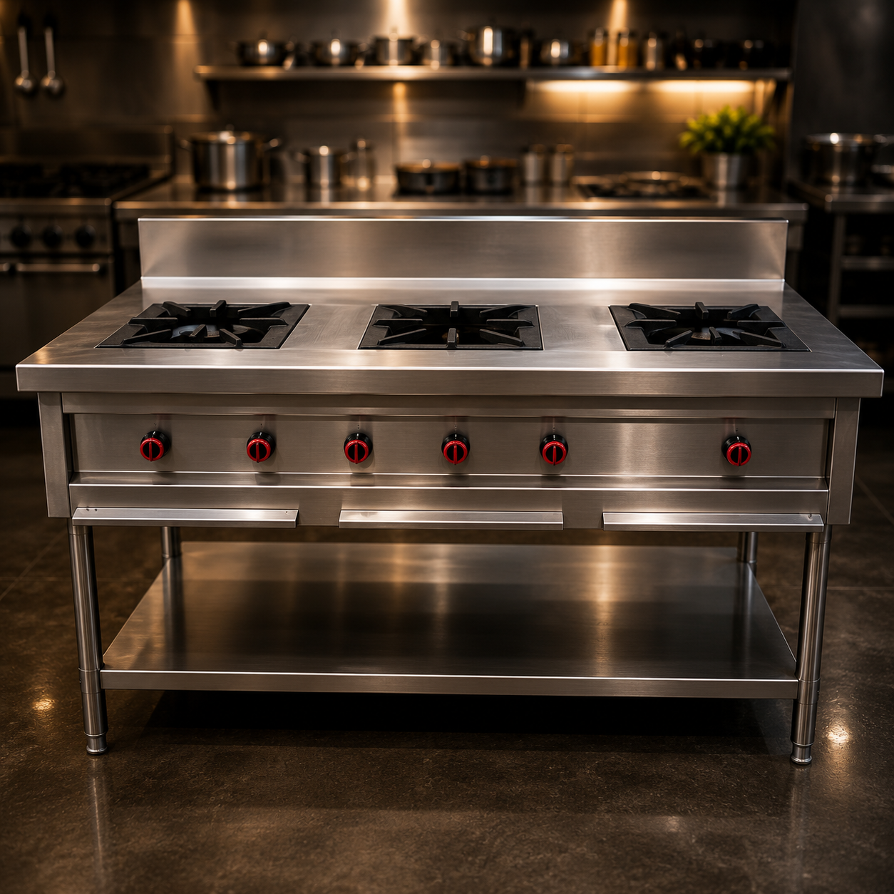 Three Burner Stove
