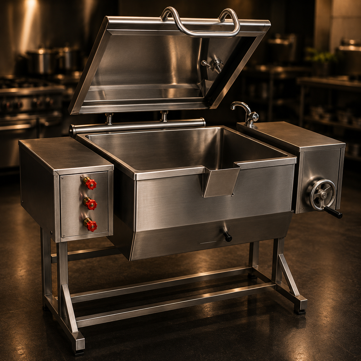 Tilting Pan Fryer
